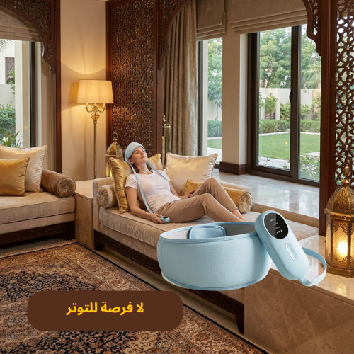 Heated Airbag Head Massage Cap – Warm Compression & Stress Relief Therapy