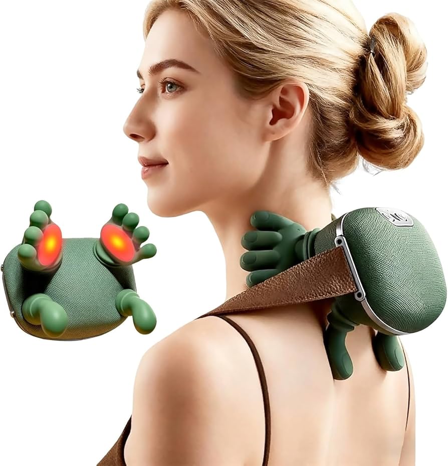 N7 Neck & Shoulder Massager – Deep Kneading with Soothing Heat & Relax Therapy