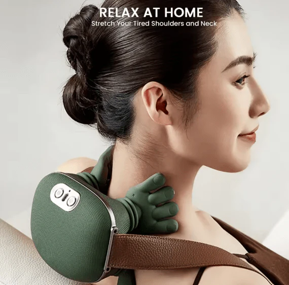 N7 Neck & Shoulder Massager – Deep Kneading with Soothing Heat & Relax Therapy