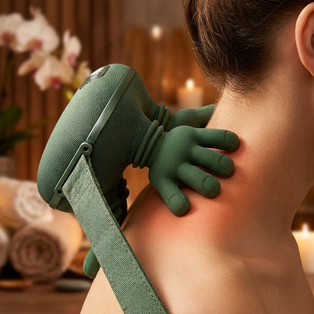 N7 Neck & Shoulder Massager – Deep Kneading with Soothing Heat & Relax Therapy